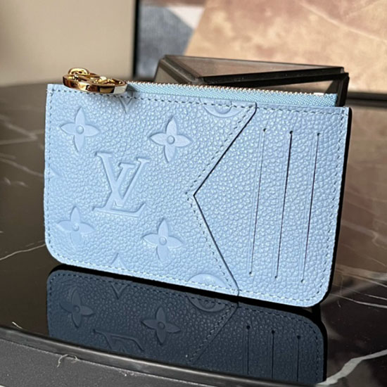 Louis Vuitton Romy картодържател син M82044