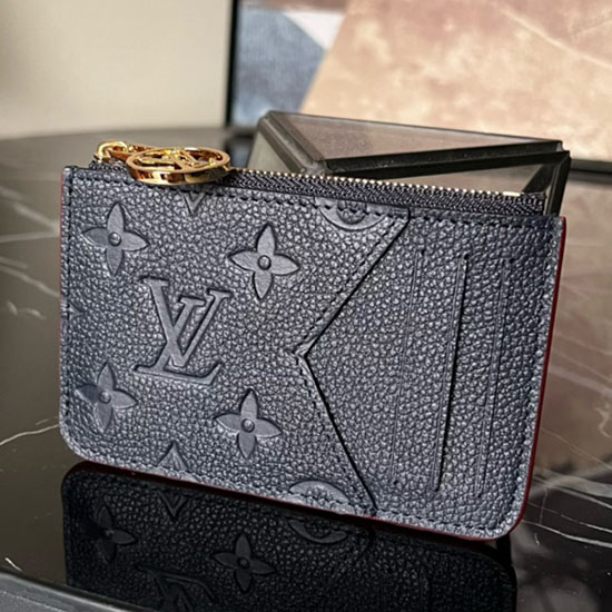 Louis Vuitton Romy картодържател тъмносин M82044