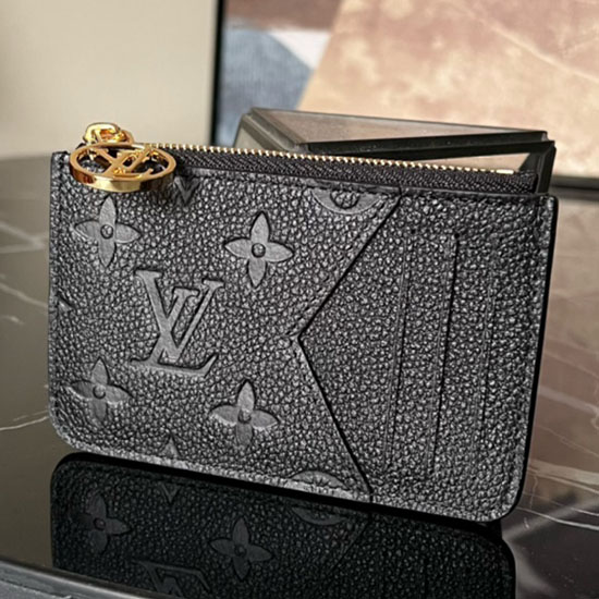 Louis Vuitton Romy картодържател черен M82044