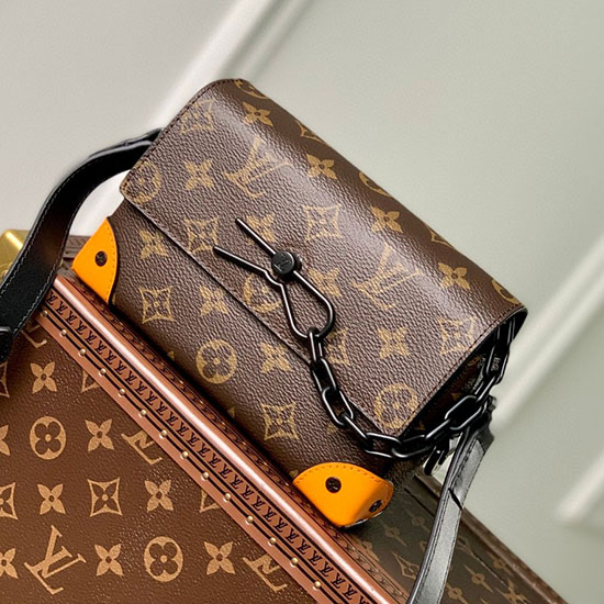 Louis Vuitton Steamer портфейл за носене кафяв M82534