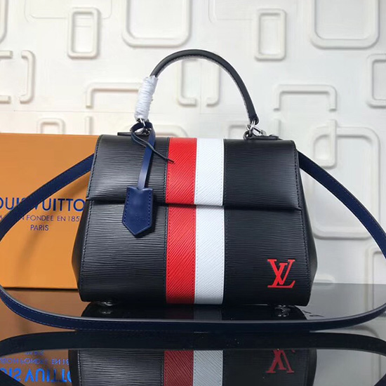 Louis Vuitton епи кожа Cluny Bb Noir M41305