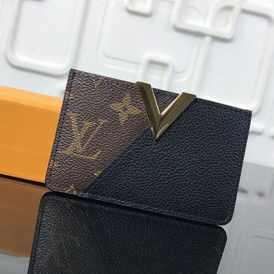 Louis Vuitton кимоно картодържател Noir M56173