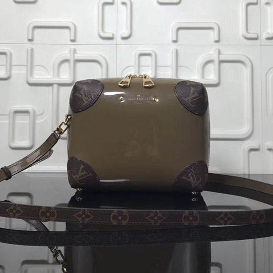 Louis Vuitton лакирана кожа венеция Vert бронз M54390