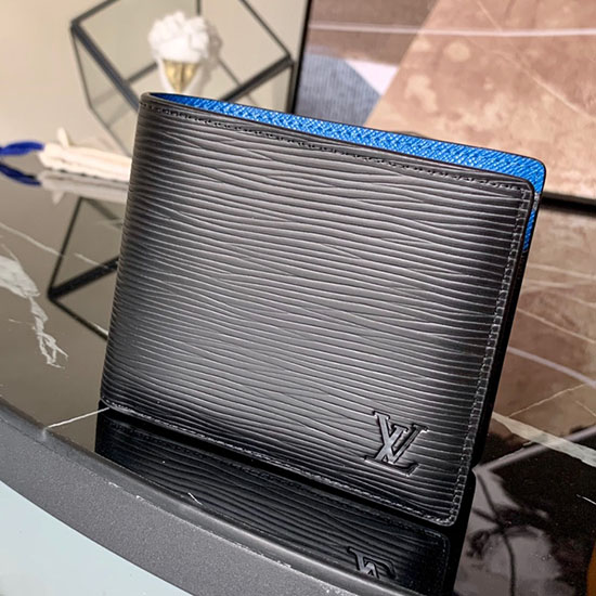 Louis Vuitton много портфейл черен M80770