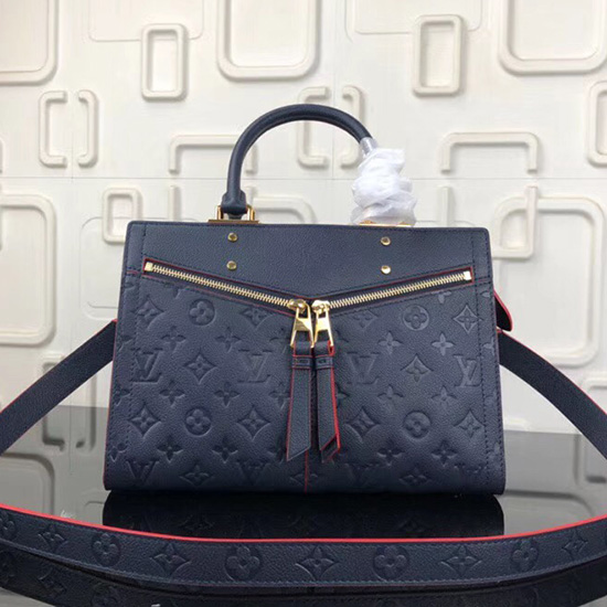 Louis Vuitton монограм Empreinte Sully Pm Marine Rouge M54196