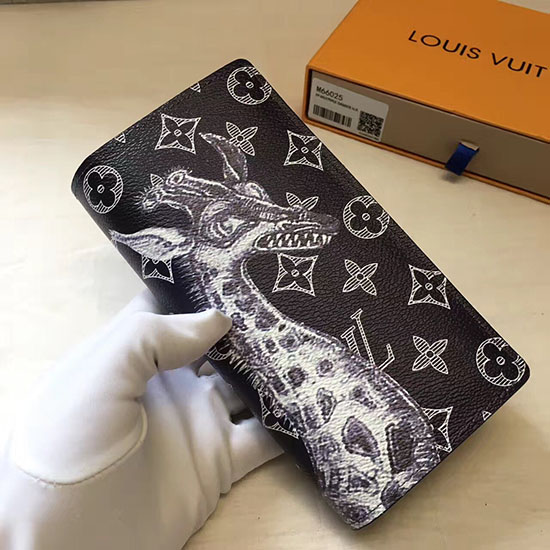 Louis Vuitton монограм канава портфейл Brazza Encre M66933