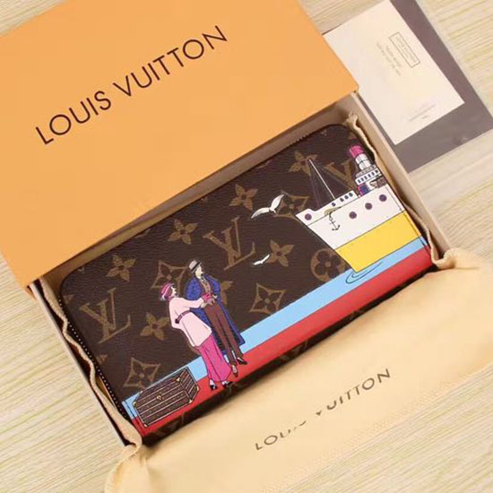 Louis Vuitton монограм платнен портфейл с цип M62135