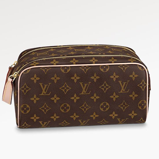 Louis Vuitton монограм платнена тоалетна Dopp торбичка M44494