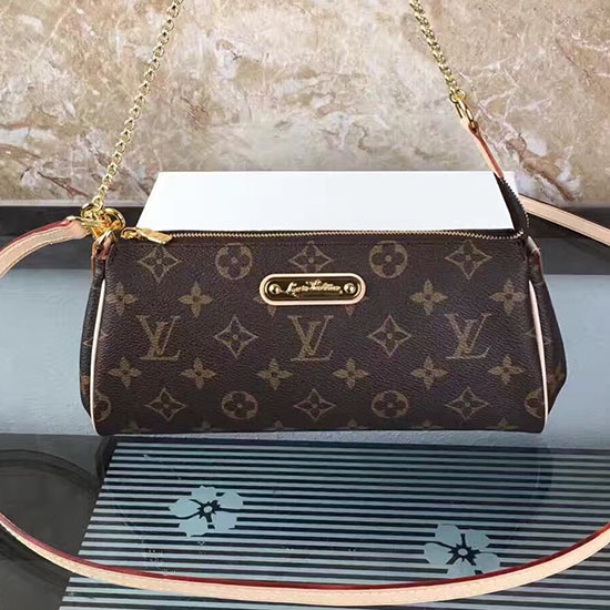 Louis Vuitton монограм платно Eva съединител M95567