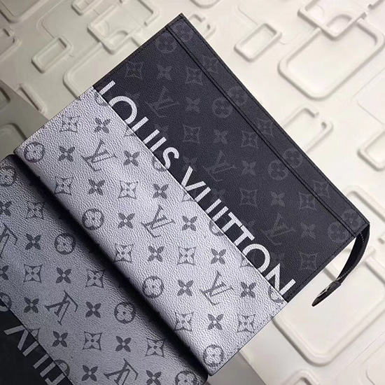 Louis Vuitton монограм платно Pochette Voyage Mm M61690