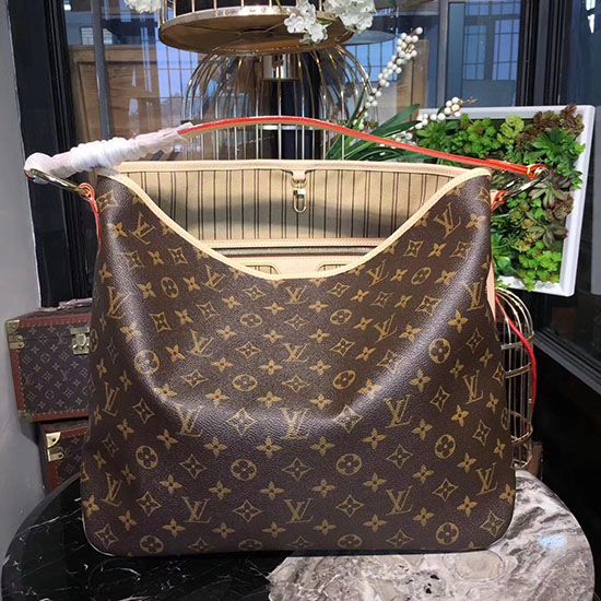 Louis Vuitton монограм платно възхитително Mm M50156