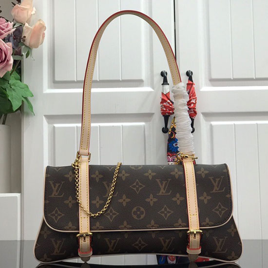 Louis Vuitton монограм ретро чанта през рамо M51162