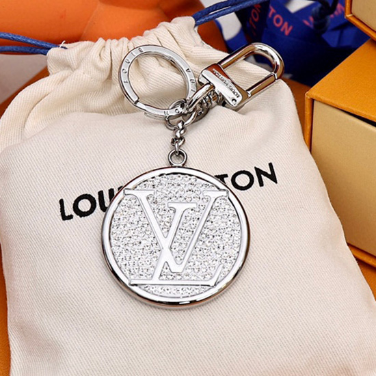 Louis Vuitton талисман за чанта и ключодържател сребро M64261