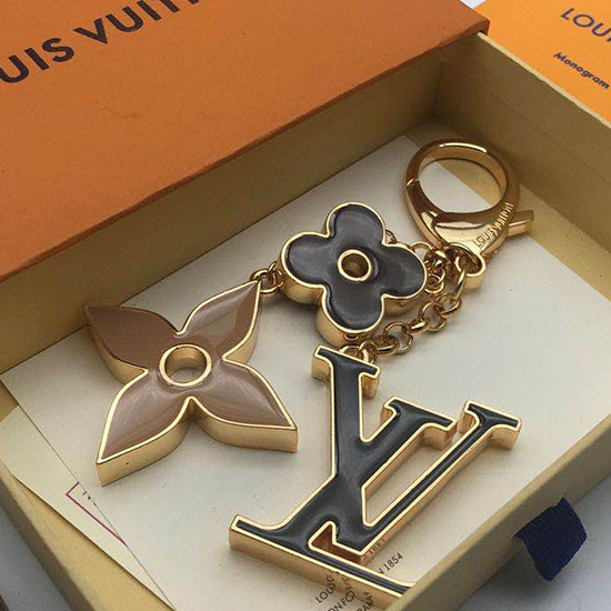 Louis Vuitton талисман за чанта и ключодържател черен M67119