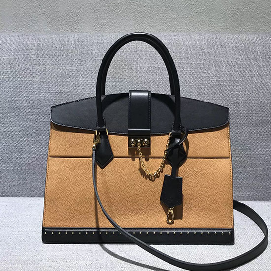 Louis Vuitton телешка кожа Cour Marly Mm камила M51651