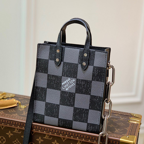 Louis Vuitton чанта Plat Xs черен N60479