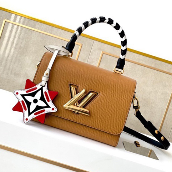 Lv Crafty Twist Mm кафяв M56780