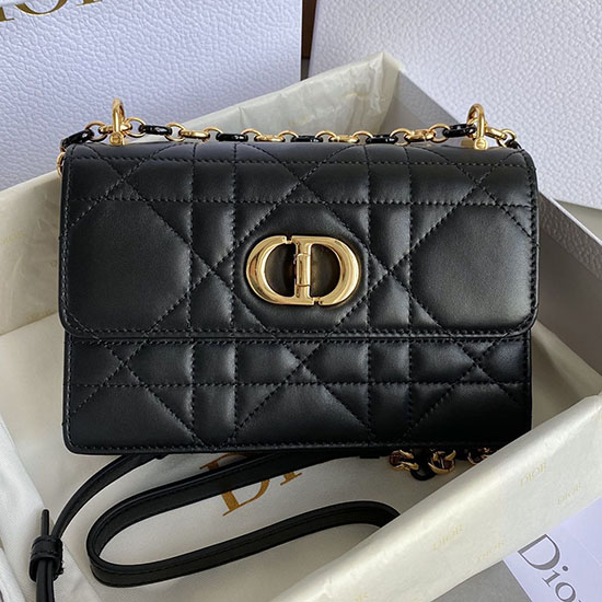 Miss Dior Caro мини чанта черна D6553