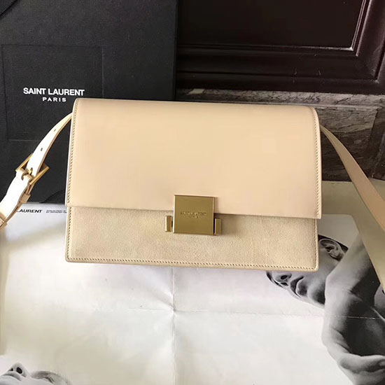 Saint Laurent средна чанта Bellechasse кайсия 462044