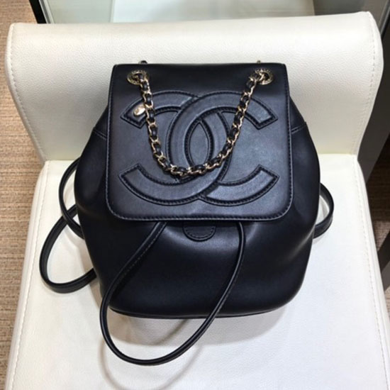 Мини раница от агнешка кожа на Chanel As0322