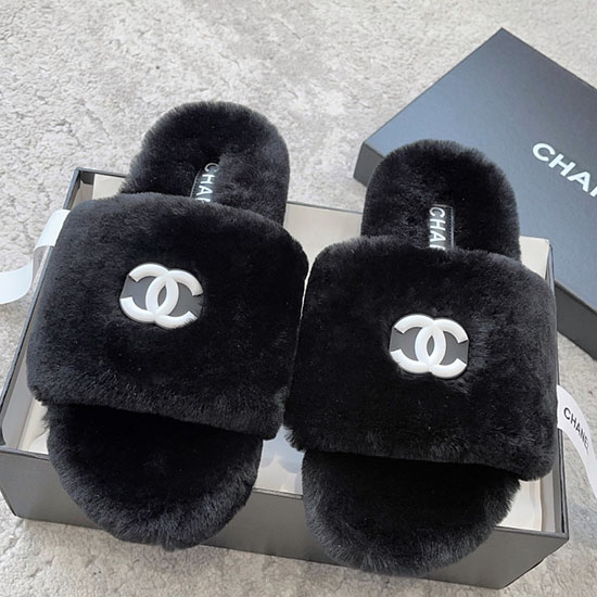 вълнени чехли Chanel Snc091302