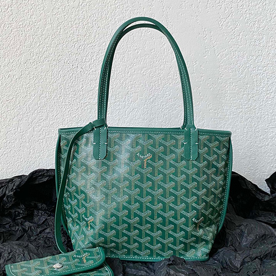 зелена мини чанта Goyard Anjou G6003