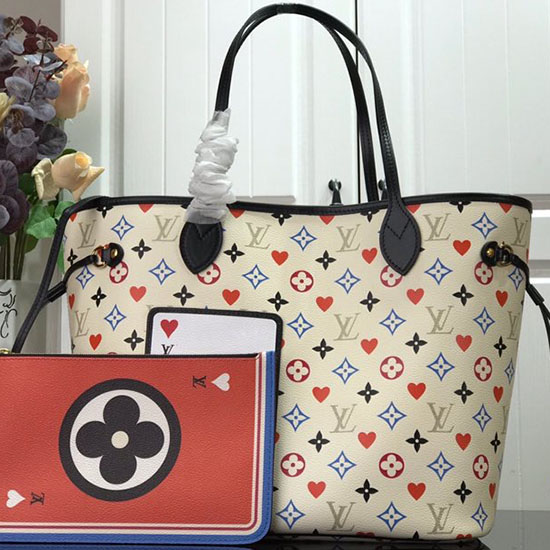 игра на Louis Vuitton на чанта Neverfull Mm M57462