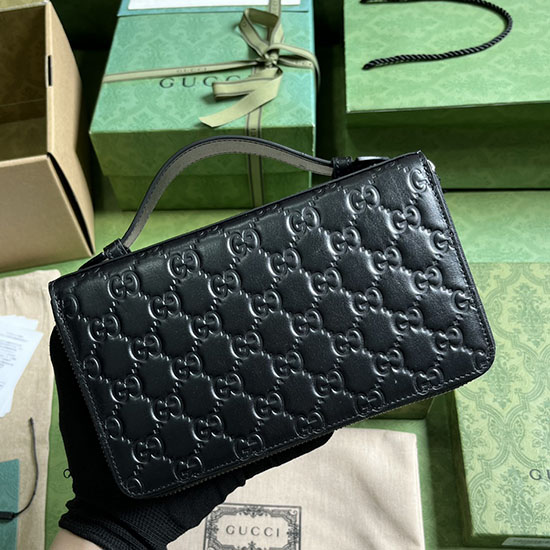 калъф за документи за пътуване Gucci Jumbo Gg 751760c