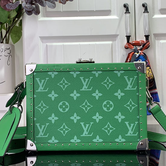 кутия за съединител Louis Vuitton зелена M11049