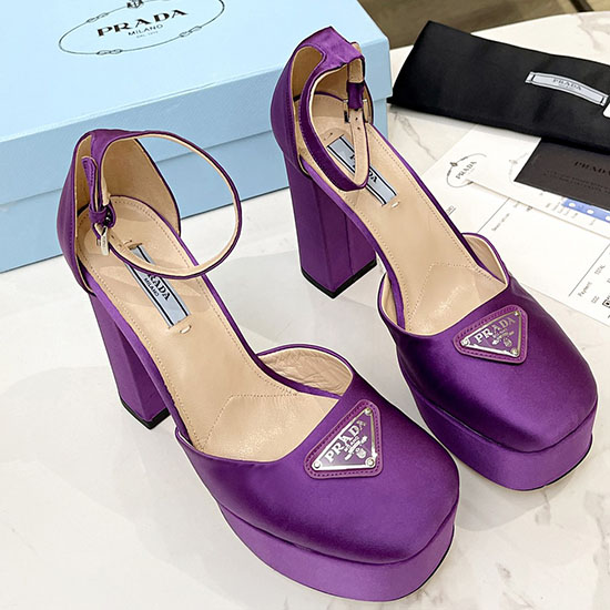 лилави помпи Prada Pm03243