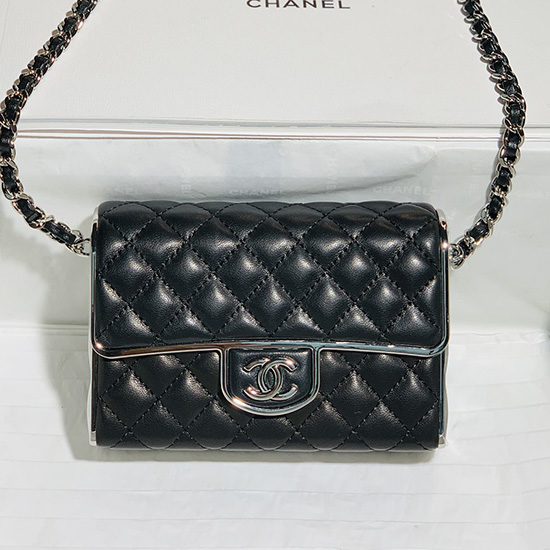 малка вечерна чанта Chanel черна As3308