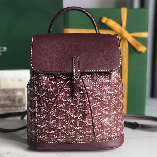 мини раница Goyard Alpin бордо G10301