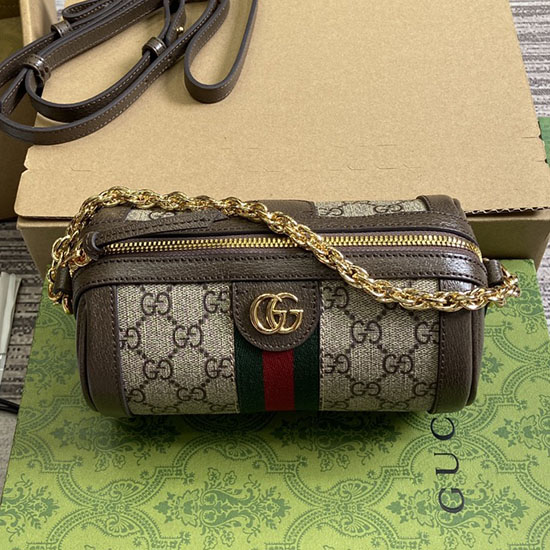 мини чанта през рамо Gucci Ophidia 795208