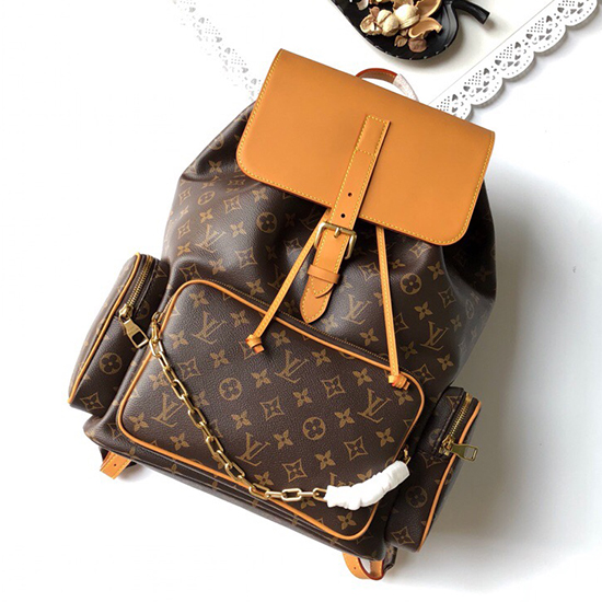 платнена раница трио Louis Vuitton монограм M44658