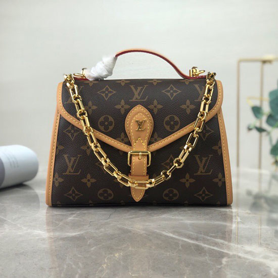 платнена чанта през рамо Louis Vuitton с монограм M51123