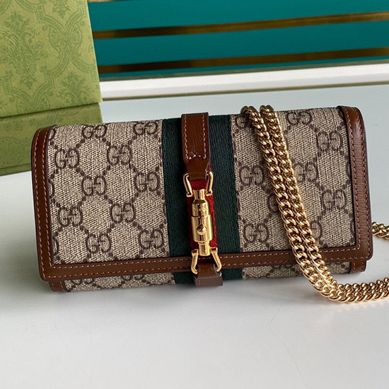 портфейл с верига Gucci Jackie 1961 652681