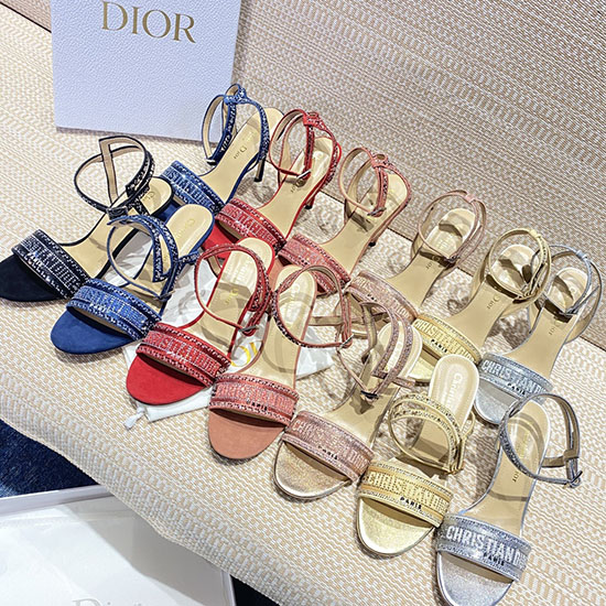 сандали на висок ток Dior Snd061101