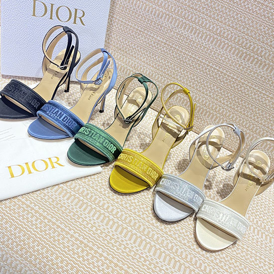 сандали на висок ток Dior Snd061102