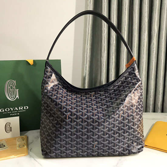 тъмносиня чанта Goyard Boheme Hobo Gy020223