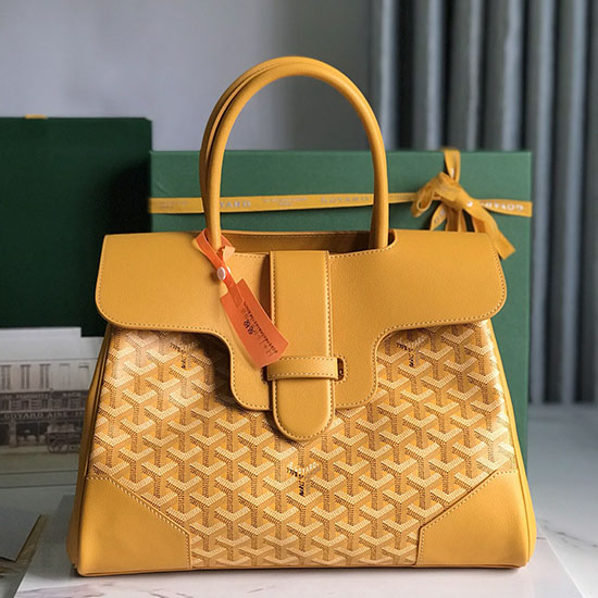 чанта Goyard Saigon G020236 жълта