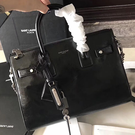 чанта Saint Laurent Sac De Jour Souple от кожа Moroder 491715