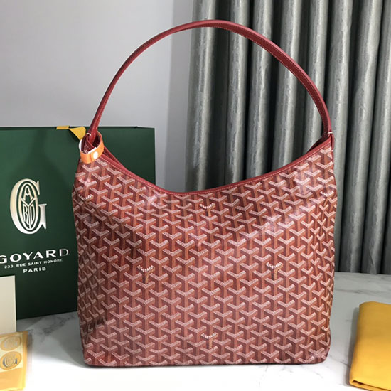 червена чанта Goyard Boheme Hobo Gy020223