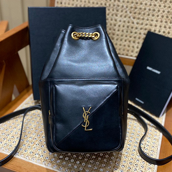 черна раница Saint Laurent Jamie 684783