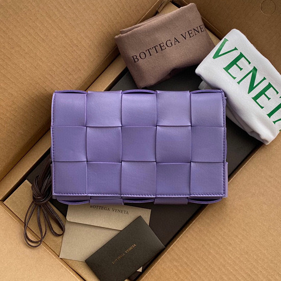 Bottega Veneta Kazeta Z Jehněčí Kůže B578019