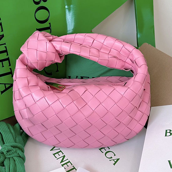 Bottega Veneta Mini Jodie Růžová B6094037