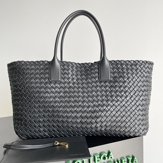 Bottega Veneta Velká Kabina černá B608811