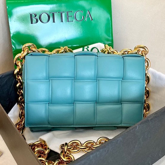 Bottega Veneta řetězová Kazeta Linoleum B631421