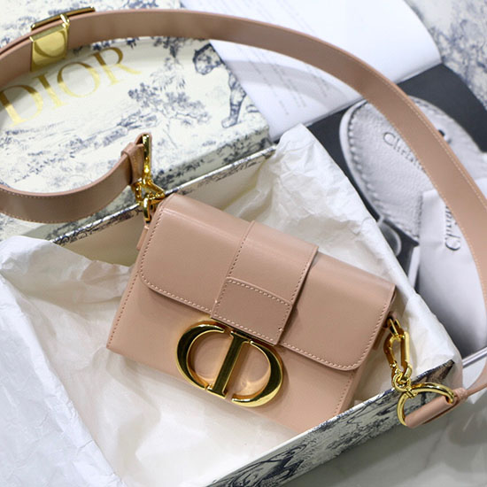 Dior Hladká Teletina 30 Montaigne Box Bag Růžová M9032