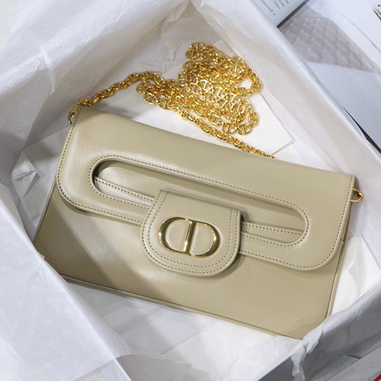 Dior Medium Diordouble Bag Bílá M8018