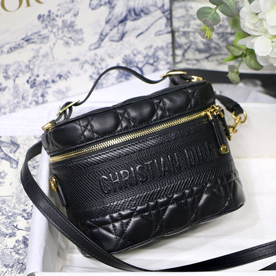 Dior Small Diortravel Toaletní Pouzdro černé S5488